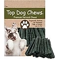Top Dog Chews Dental Round Turkey Tendon Rawhide-Free Dental Dog Treats, 1-lb bag, Count Varies
