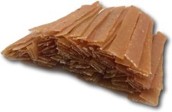Top Dog Chews Flat Turkey Tendon Dog Treats, 1-lb bag