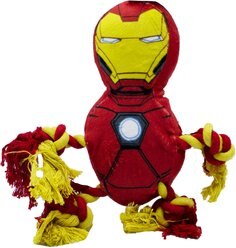 Fetch For Pets Marvel Comics Iron Man Squeaky Knot Buddy Dog Toy
