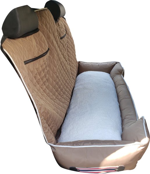 Seat Armour PetBed2Go Pet Bed Cushion & Car Seat Cover, Tan, Large slide 1 of 2
