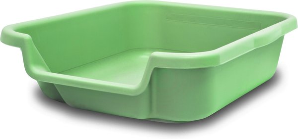 Puppy Pan Dog, Cat & Small Animal Litter Pan, Green, Small slide 1 of 2