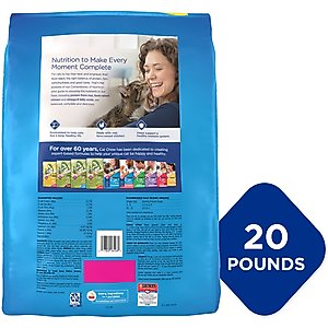 Cat Chow Complete with Chicken & Vitamins Dry Cat Food, 20-lb bag