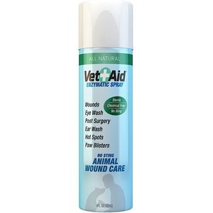 Vet Aid Enzymatic Spray for Dogs, Cats, Horses & Small Pets, 4-oz bottle