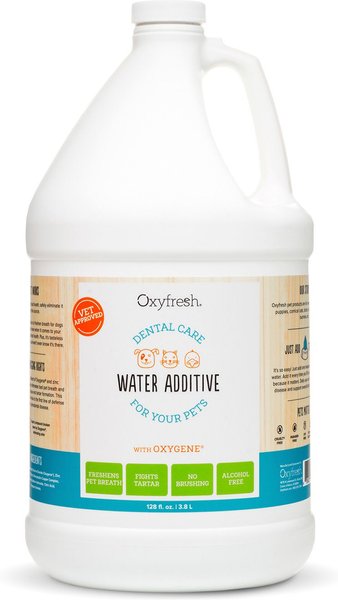Oxyfresh Premium Pet Care Solution Cat & Dog Dental Water Additive, 1-gal bottle slide 1 of 11