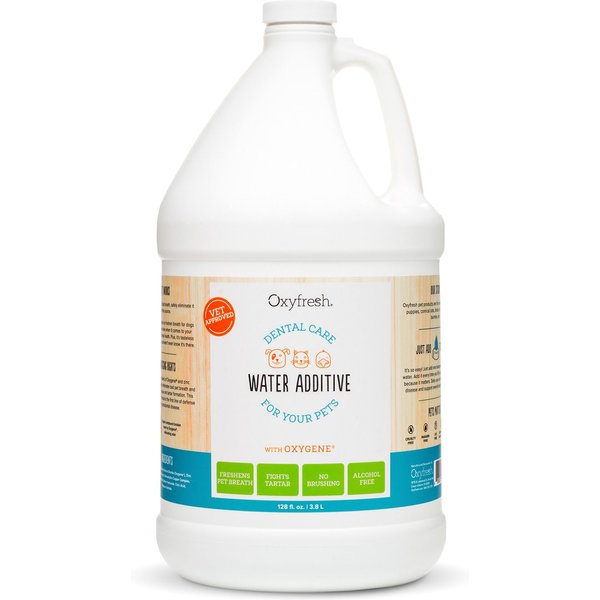 OXYFRESH Premium Pet Care Solution Cat & Dog Dental Water Additive, 1