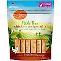 Canine Naturals Hide Free Chicken Recipe Small Rolls Dog Treat, 6 Count