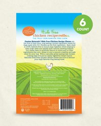 Canine Naturals Hide Free Chicken Recipe Small Rolls Dog Treat, 6 Count slide 2 of 9