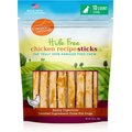Canine Naturals Hide Free Chicken Recipe Stick Dog Chew, 10 count