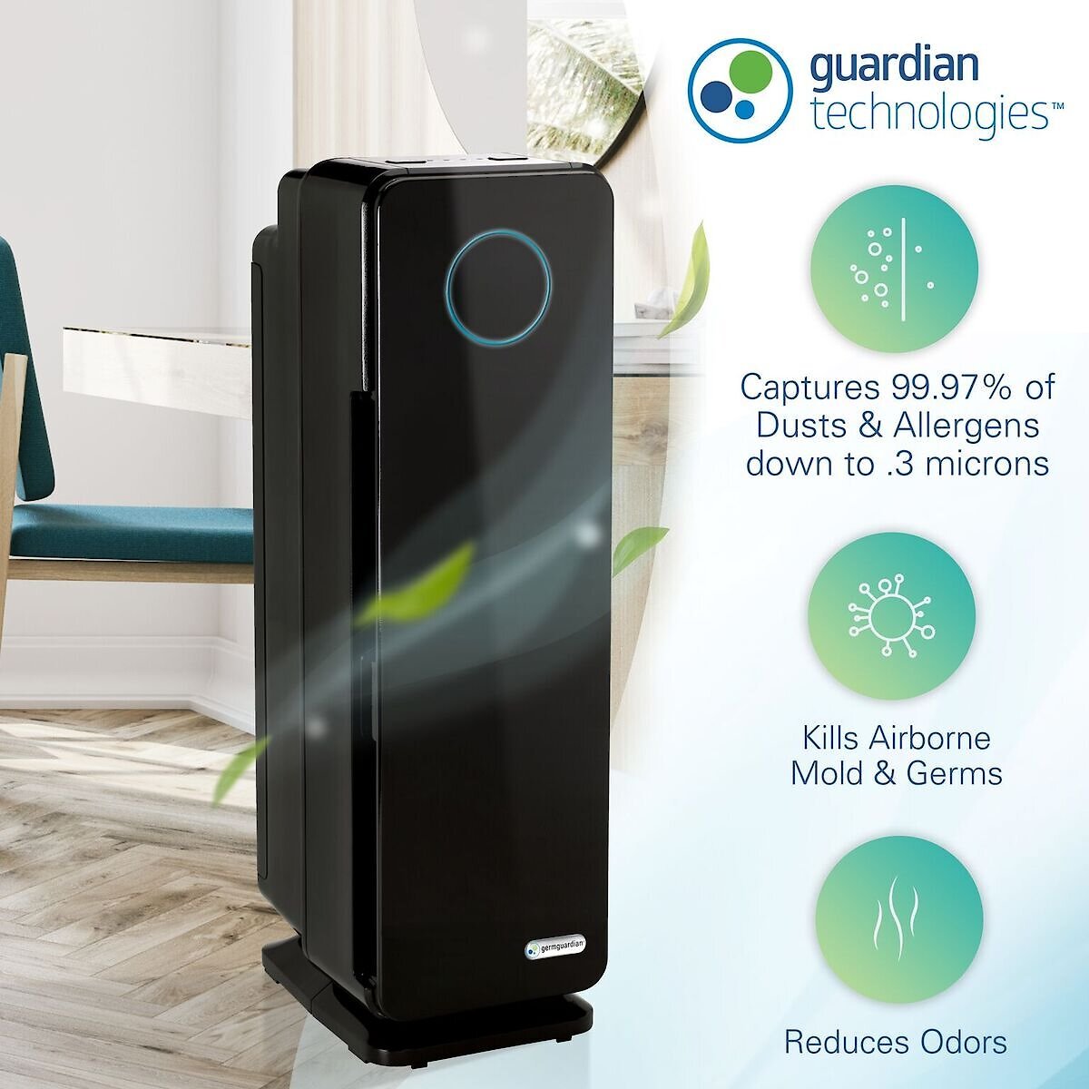 Germ guardian air on sale purifier ac4300bptca