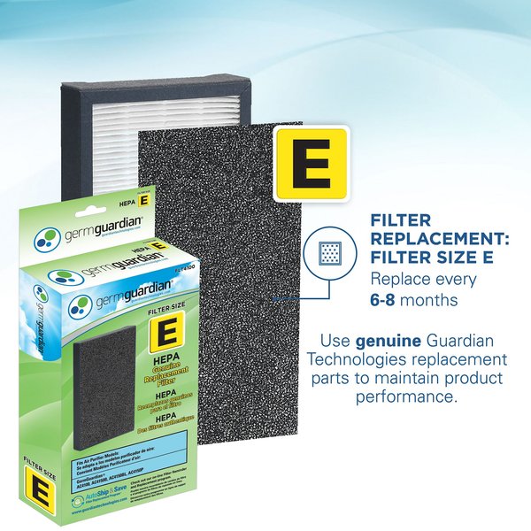 Germ Guardian AC4100 HEPA Filter Small Air Purifier