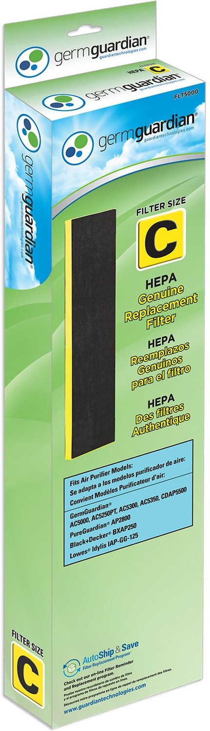 Germ Guardian FLT5000 HEPA Air Purifier Replacement Filter C