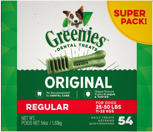 Greenies Regular Dental Dog Treats, 54 count slide 1 of 8