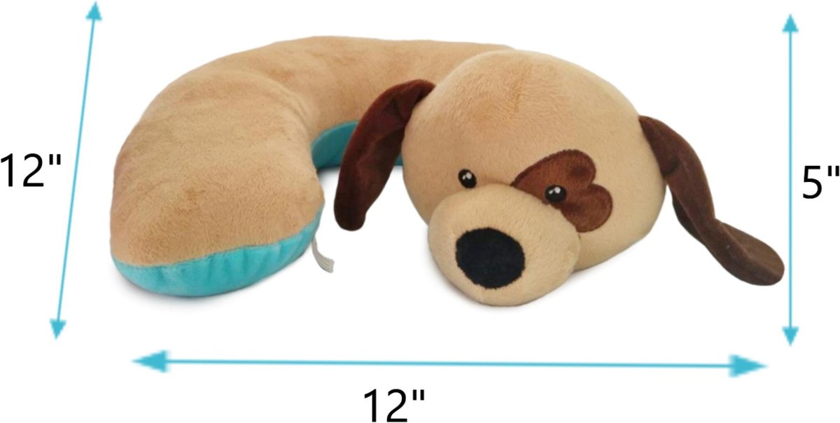 THE DOG PILLOW COMPANY Snug Pillow Plush Dog Toy
