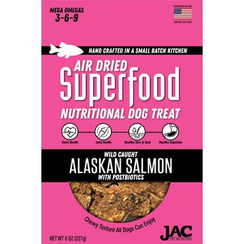 Finfare Smoked Salmon Skin Strip Freeze-Dried Dog Treats