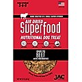 JAC Pet Nutrition Superfood Grass Fed Beef Dehydrated Dog Treats, 8-oz bag
