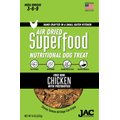 JAC Pet Nutrition Superfood Free Run Chicken Dehydrated Dog Treats, 8-oz bag