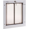 PlexiDor Performance Pet Doors Dog Door Installation, White, Medium