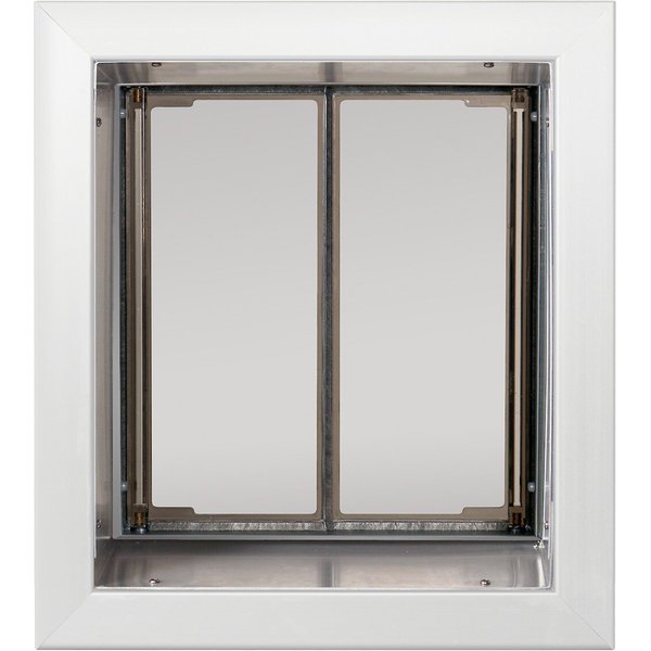 PLEXIDOR PERFORMANCE PET DOORS Dog Door Installation, Silver, Medium