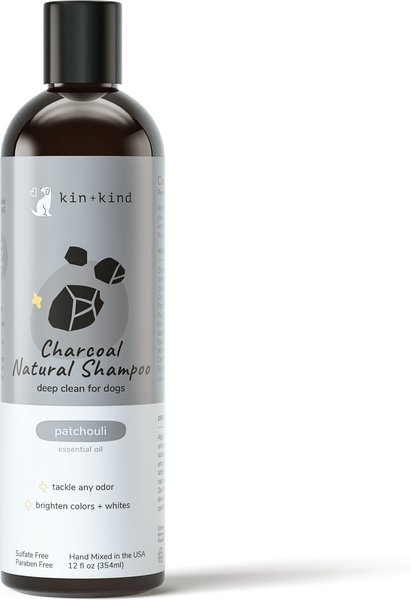 kin+kind Charcoal Natural Dog Shampoo, 12-oz bottle slide 1 of 3