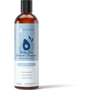 kin+kind Natural Itchy Dog Shampoo, 12-oz bottle