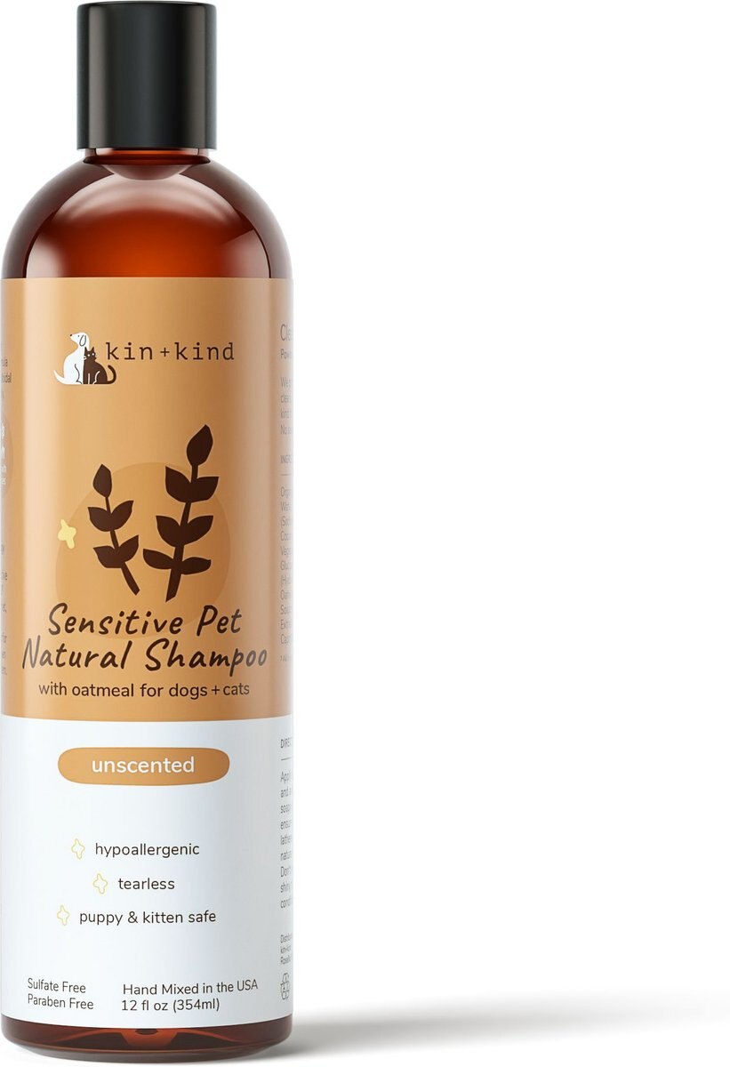 kin+kind Natural Oatmeal Dog & Cat Shampoo