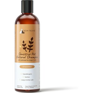 kin+kind Skunk Off Dog & Cat Shampoo, 12-oz bottle
