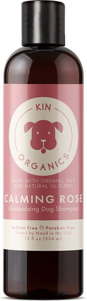 kin+kind Kin Organics Calming Rose Moisturizing Dog Shampoo, 12-oz bottle slide 1 of 2