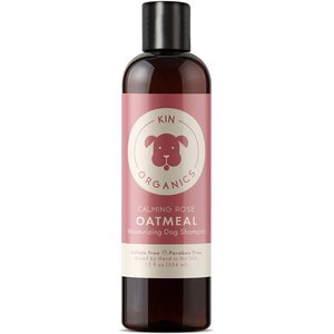 kin+kind Kin Organics Calming Rose Moisturizing Dog Shampoo, 12-oz bottle