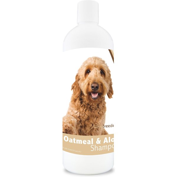HEALTHY BREEDS Goldendoodle Oatmeal Aloe Dog Shampoo, 16fl oz bottle