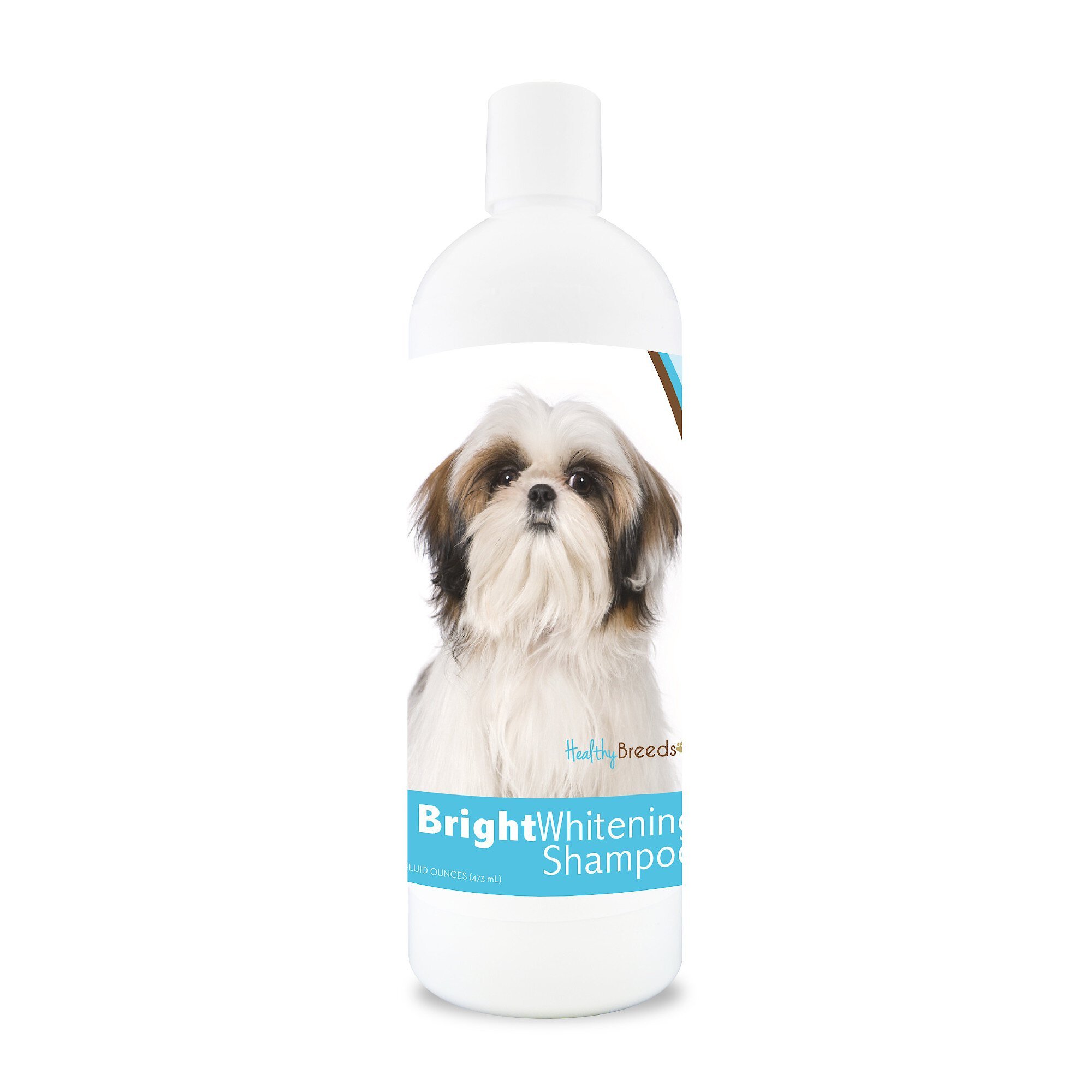 HEALTHY BREEDS Shih Tzu Bright Whitening Dog Shampoo, 12oz bottle