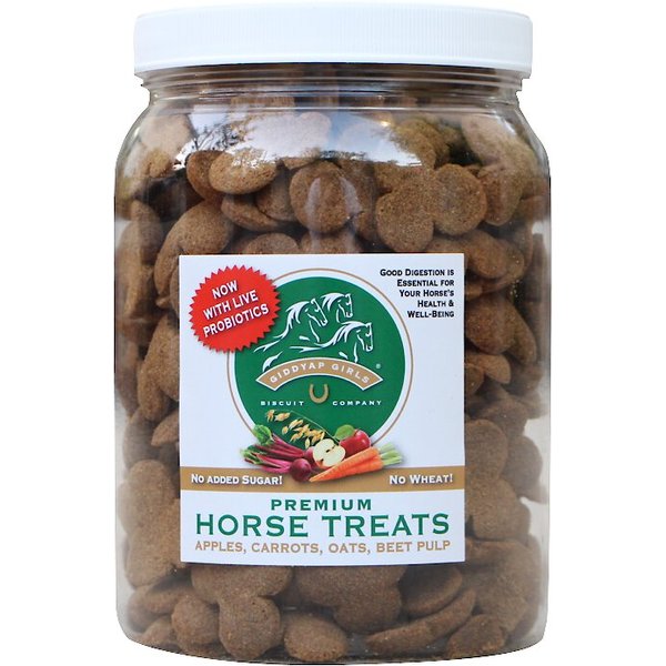 BUCKEYE NUTRITION All-Natural Apple Horse Treats, 4-lb bag - Chewy.com