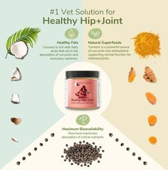 kin+kind Healthy Hip & Joint Dog & Cat Supplement, 8-oz bottle slide 2 of 4