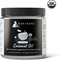 kin+kind Raw Coconut Oil Skin & Coat Boost Dog & Cat Supplement, 8-oz bottle