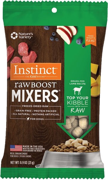 Instinct by Nature's Variety Raw Daily Boost Grain-Free Venison Formula Freeze-Dried Dog & Cat Supplement