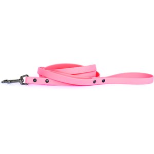 Euro-Dog PVC Dog Leash, Coral, 6-ft long, 5/8-in wide