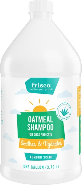 Frisco Oatmeal Dog & Cat Shampoo, Almond Scent, 1-gal bottle slide 1 of 5