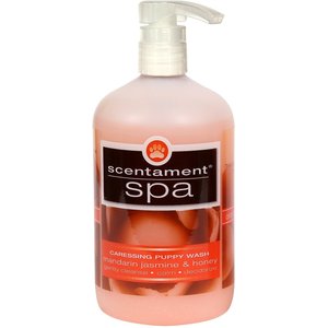 Best Shot Scentament Spa Mandarin Jasmine Honey  Puppy Shampoo, 16-oz bottle