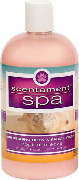 Best Shot Scentament Spa Tropical Breeze Dog & Cat Body & Facial Wash, 16-oz bottle slide 1 of 1