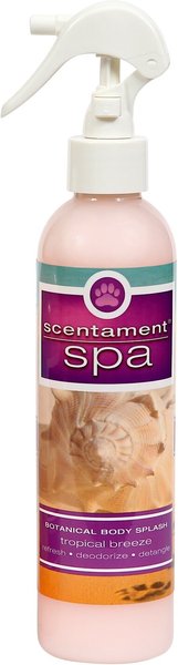 Best Shot Scentament Spa Botanical Body Splash Tropical Breeze Dog & Cat Deodorize & Detangle Spray, 8-oz bottle slide 1 of 1