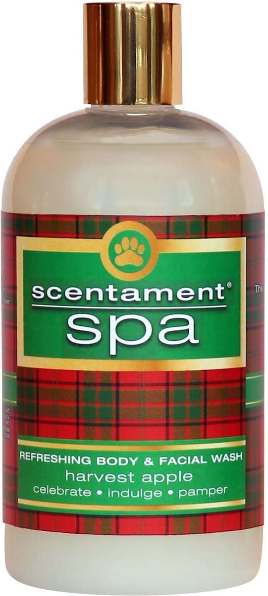 BEST SHOT Scentament Spa Harvest Apple Facial & Body Dog & Cat Wash, 16oz bottle