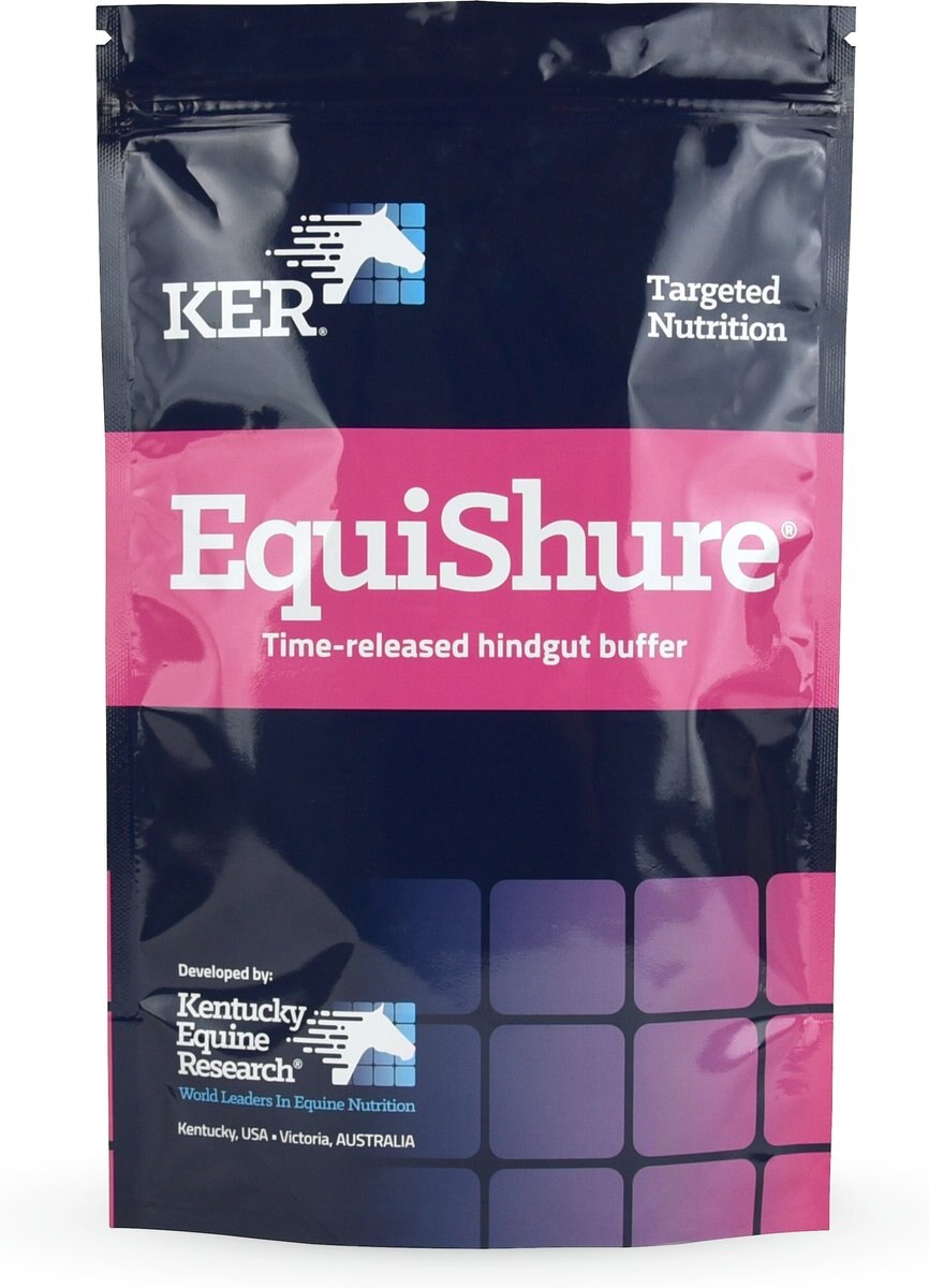 Kentucky Equine Research EquiShure Time-Released Hindgut Buffer Powder Horse Supplement