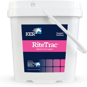 Kentucky Equine Research RiteTrac Digestive Tract Support Powder Horse Supplement, 6.6-lb bucket