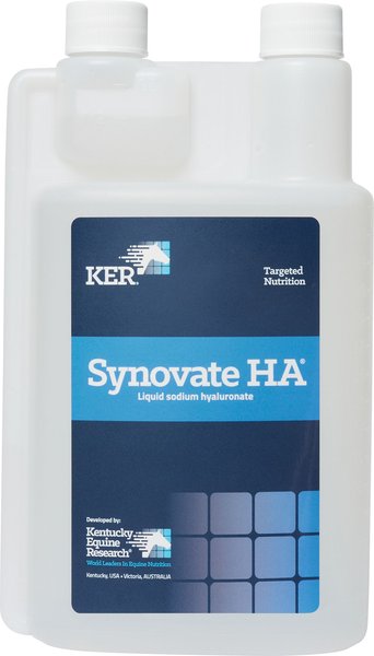 Kentucky Equine Research Synovate HA Sodium Hyaluronate Joint Liquid Horse Supplement, 32-oz bottle slide 1 of 2