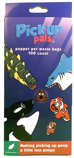 Pick Up Pals The Aquatic Pack Puppet Pet Waste Bags, 100 count slide 1 of 6