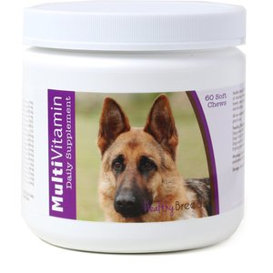 Healthy Breeds Multivitamin Soft Chews Dog Supplement, German Shepherd 