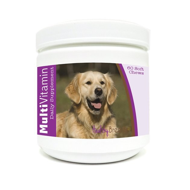 HEALTHY BREEDS Golden Retriever Multivitamin Soft Chews Dog Supplement