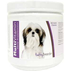 Healthy Breeds Multivitamin Soft Chews Dog Supplement, Shih Tzu