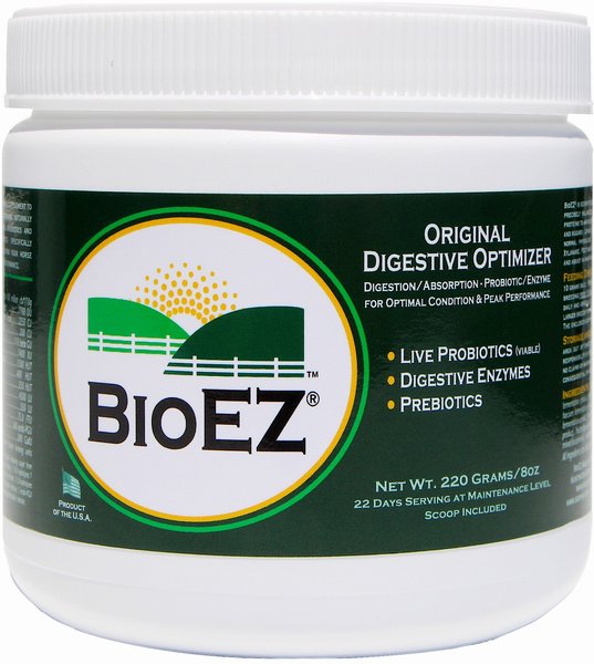BioEZ Digestive Optimizer Apple Flavor Powder Horse Supplement, 8-oz tub slide 1 of 1