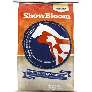 ShowBloom Coat & Hoof Care Pellets Farm Animal & Horse Supplement & Conditioner, 50-lb bag