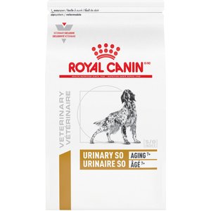 Royal Canin Veterinary Diet Adult Urinary SO Aging 7+ Dry Dog Food, 6.6-lb bag